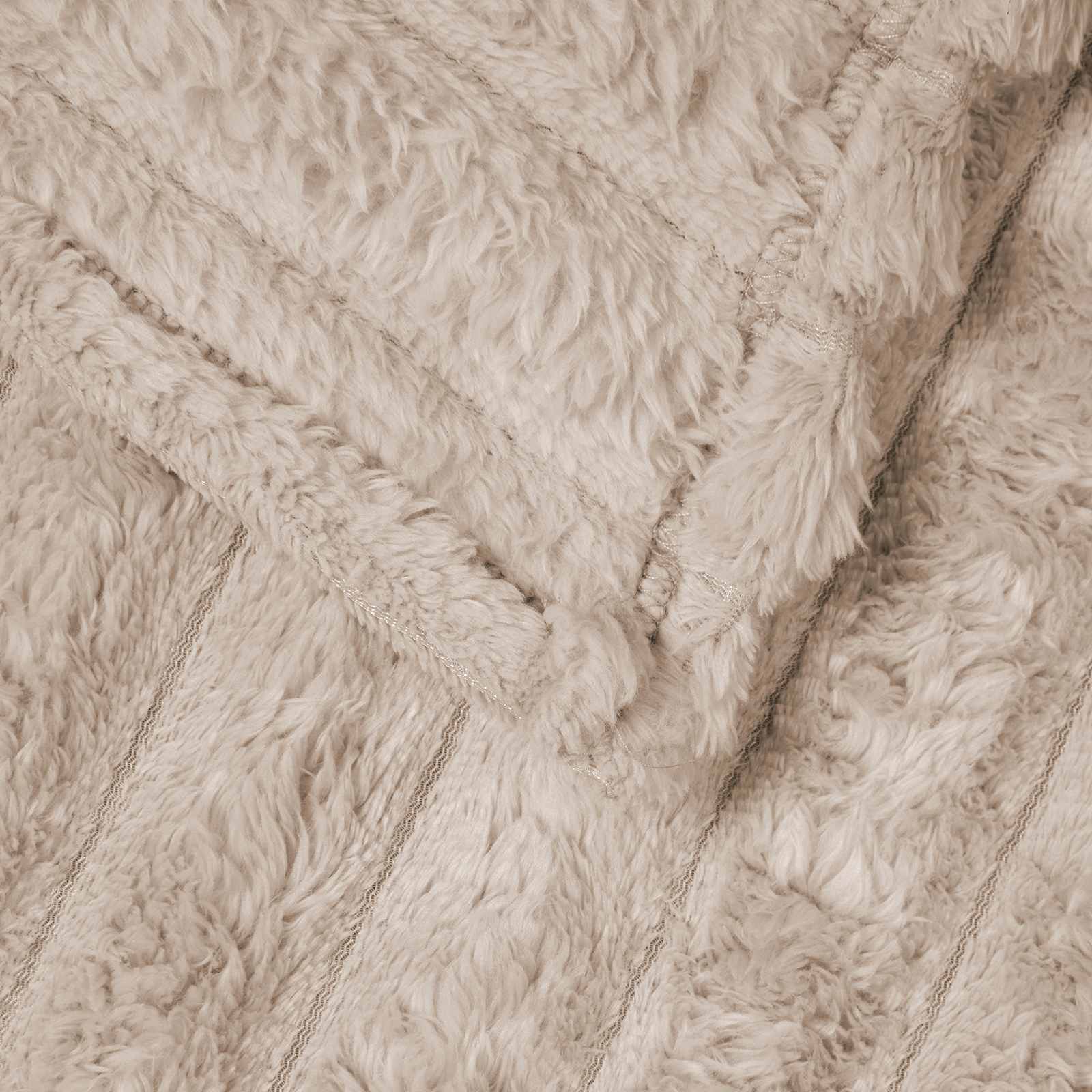 vidaXL Throw Blankets 6 pcs Beige 150 x 130 cm 2.85 kg Fleece 6