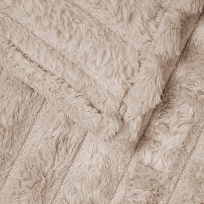 vidaXL Throw Blankets 6 pcs Beige 150 x 130 cm 2.85 kg Fleece 6