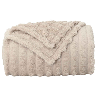 vidaXL Throw Blankets 6 pcs Beige 150 x 130 cm 2.85 kg Fleece 5