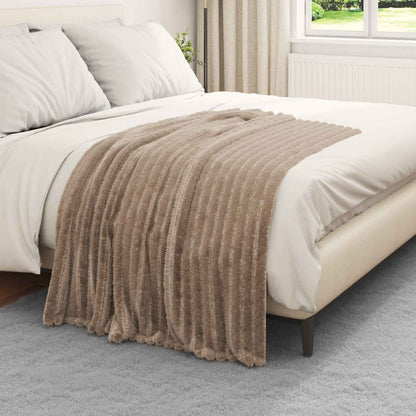 vidaXL Throw Blankets 6 pcs Camel 150 x 130 cm 2.85 kg Fleece 3
