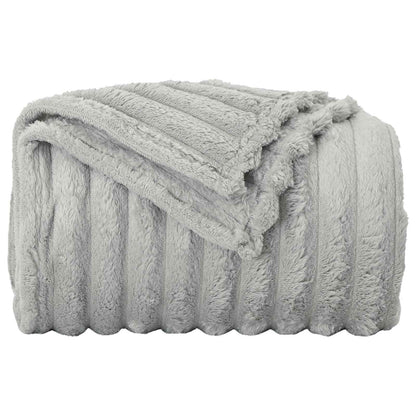 vidaXL Throw Blankets 6 pcs Grey 150 x 130 cm 2.85 kg Fleece 5