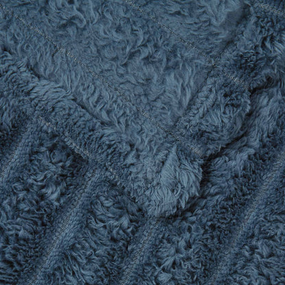 vidaXL Throw Blankets 6 pcs Navy Blue 150 x 130 cm 2.85 kg Fleece 6