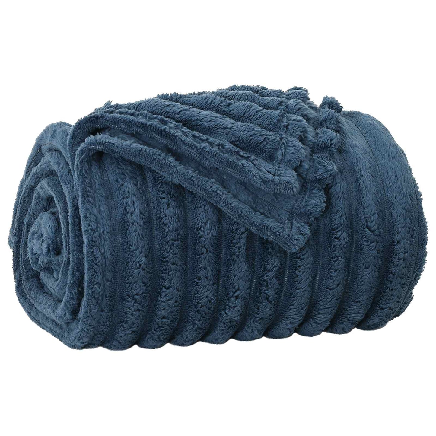 vidaXL Throw Blankets 6 pcs Navy Blue 150 x 130 cm 2.85 kg Fleece 4