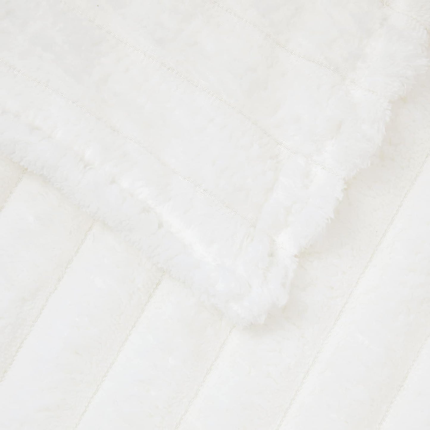 vidaXL Throw Blankets 6 pcs White 150 x 130 cm 2.85 kg Fleece 6