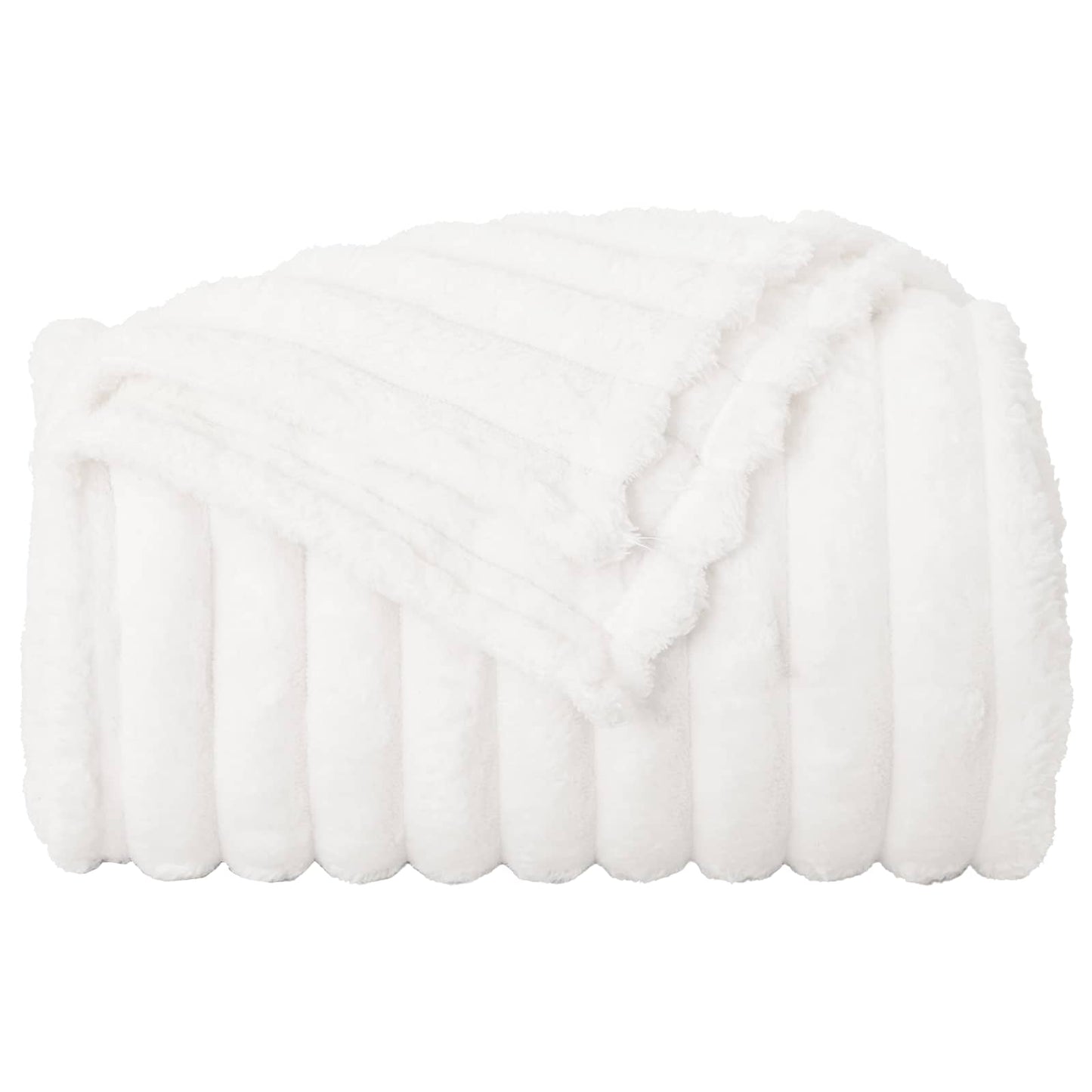 vidaXL Throw Blankets 6 pcs White 150 x 130 cm 2.85 kg Fleece 5