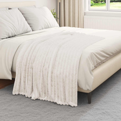 vidaXL Throw Blankets 6 pcs Cream 150 x 130 cm 2.85 kg Fleece 3