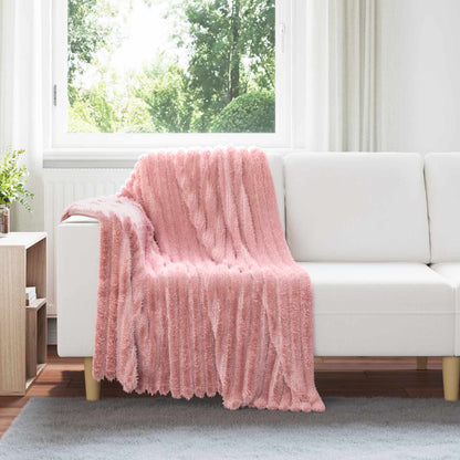 vidaXL Throw Blankets 6 pcs Pink 150 x 130 cm 2.85 kg Fleece 1