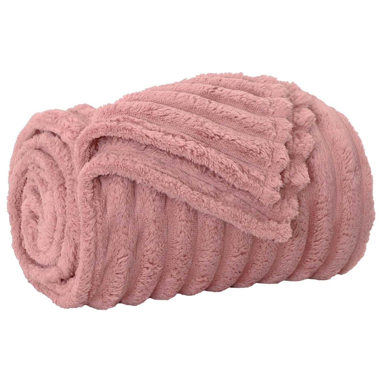 vidaXL Throw Blankets 6 pcs Pink 150 x 130 cm 2.85 kg Fleece 4