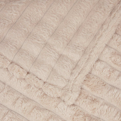 vidaXL Throw Blankets 6 pcs Beige 150 x 130 cm 2.75 kg Fleece 6