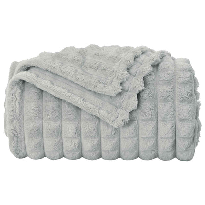 vidaXL Throw Blankets 6 pcs Grey 150 x 130 cm 2.75 kg Fleece 5