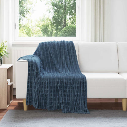 vidaXL Throw Blankets 6 pcs Navy Blue 150 x 130 cm 2.75 kg Fleece 1