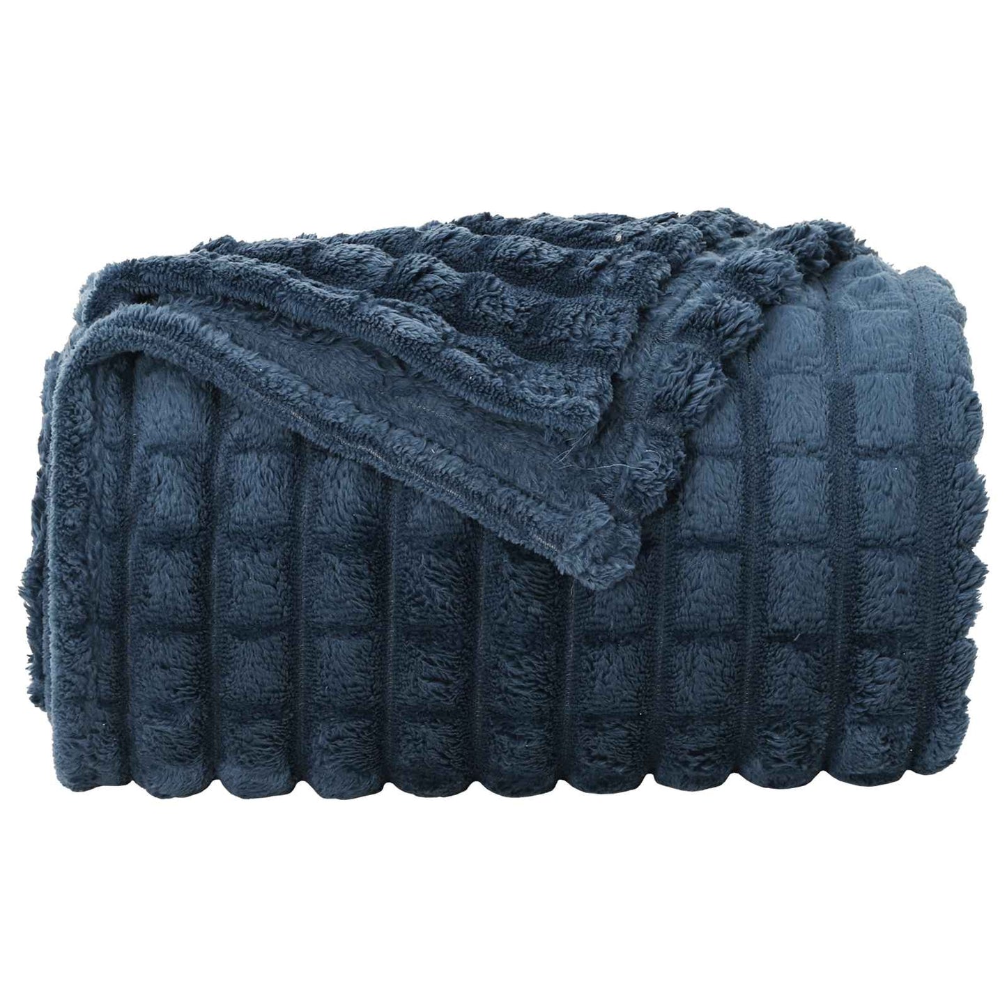 vidaXL Throw Blankets 6 pcs Navy Blue 150 x 130 cm 2.75 kg Fleece 5