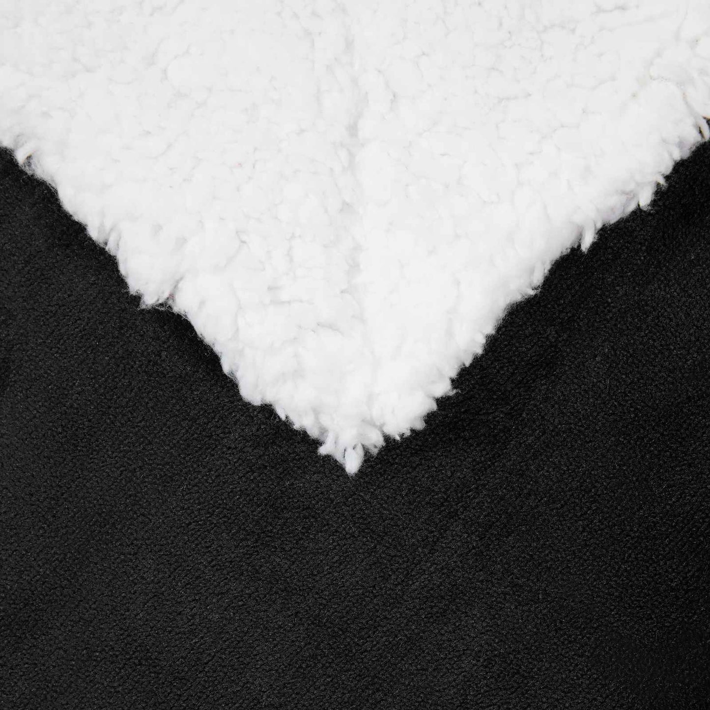 vidaXL Throw Blanket Black 220 x 240 cm 2.67 kg Fleece 5