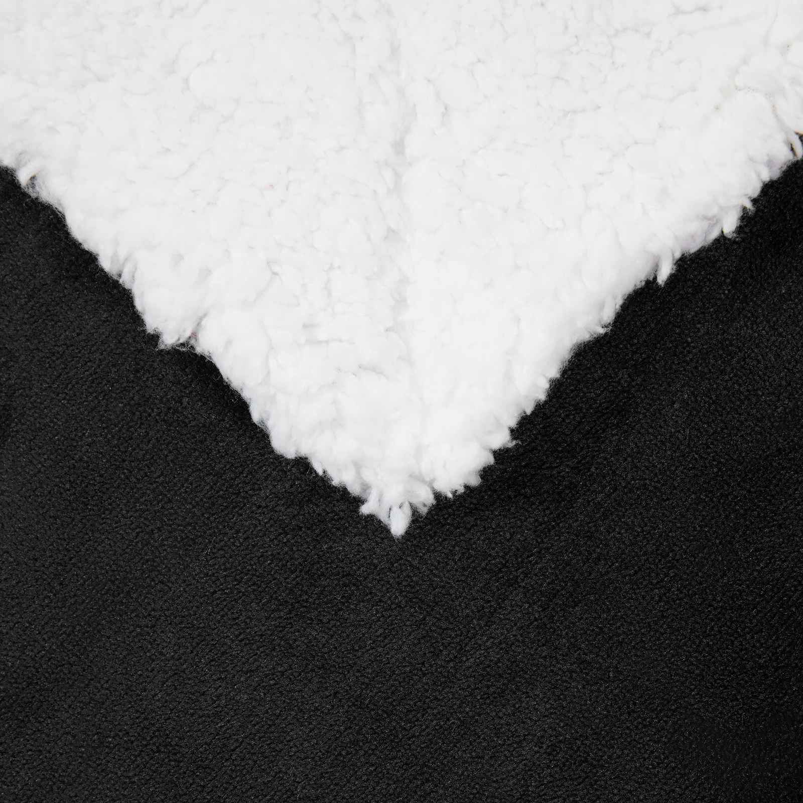 vidaXL Throw Blanket Black 220 x 240 cm 2.67 kg Fleece 5