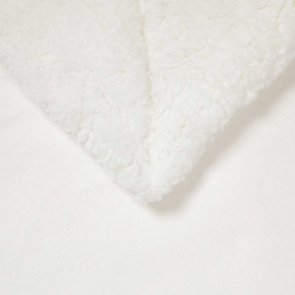 vidaXL Throw Blanket White 220 x 240 cm 2.67 kg Fleece 5