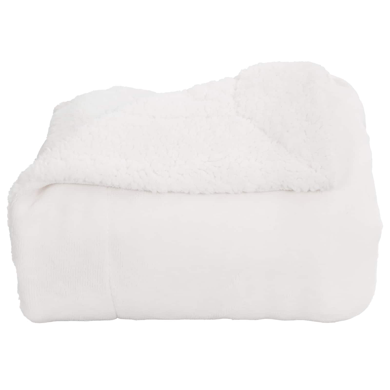 vidaXL Throw Blanket White 220 x 240 cm 2.67 kg Fleece 4