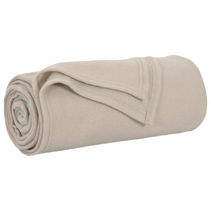 vidaXL Throw Blankets 6 pcs Beige 200 x 150 cm 2.61 kg Fleece 4