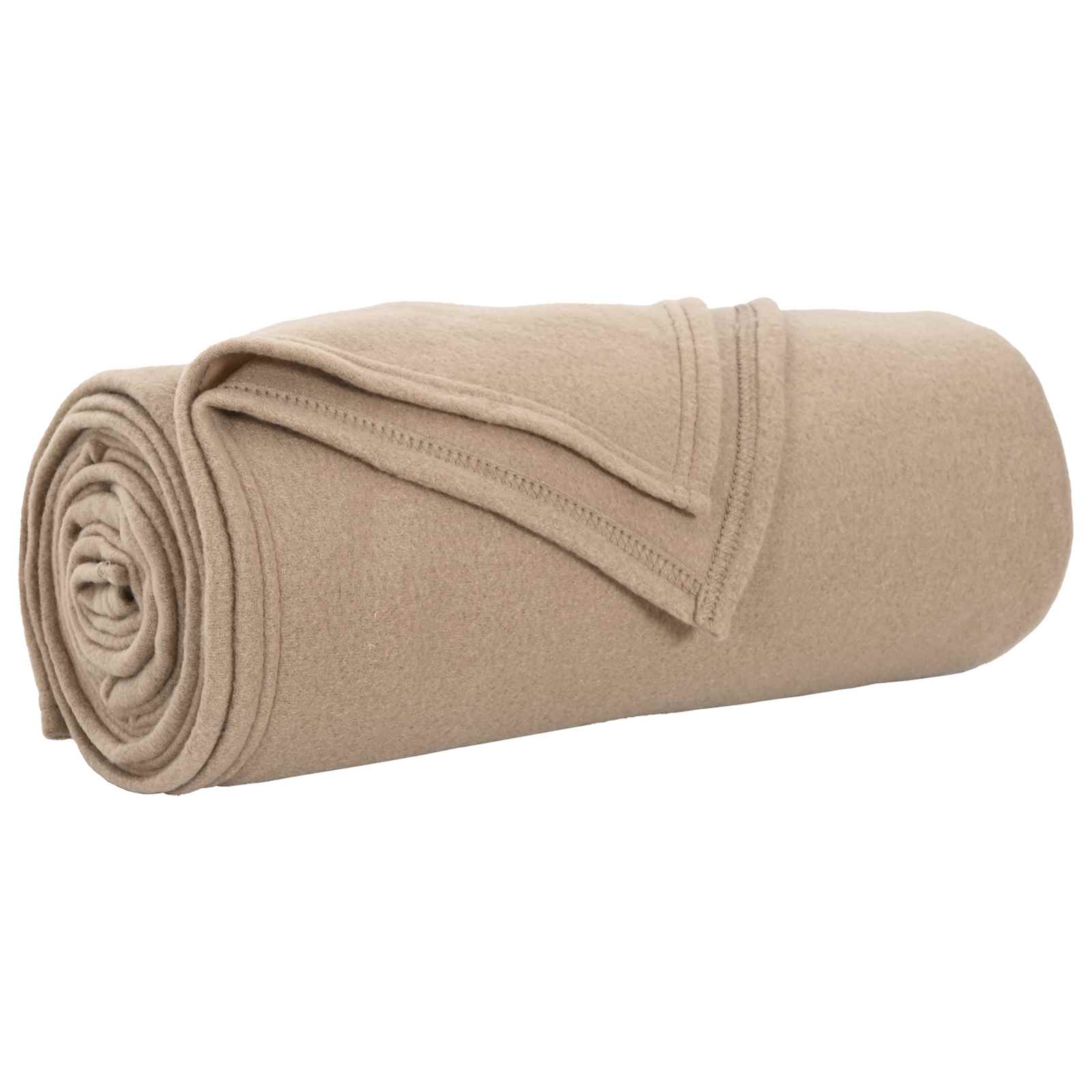 vidaXL Throw Blankets 6 pcs Camel 200 x 150 cm 2.61 kg Fleece 4