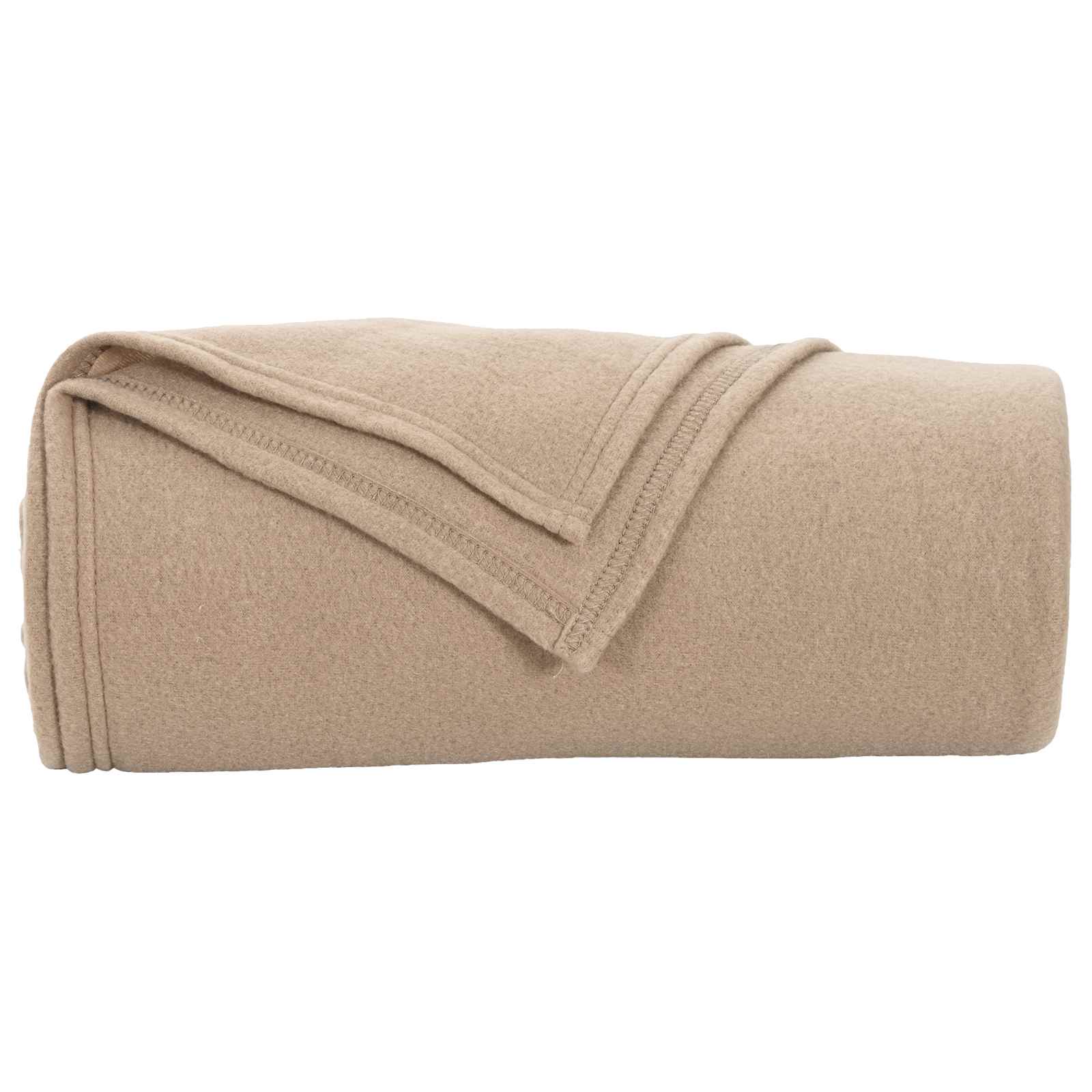 vidaXL Throw Blankets 6 pcs Camel 200 x 150 cm 2.61 kg Fleece 5