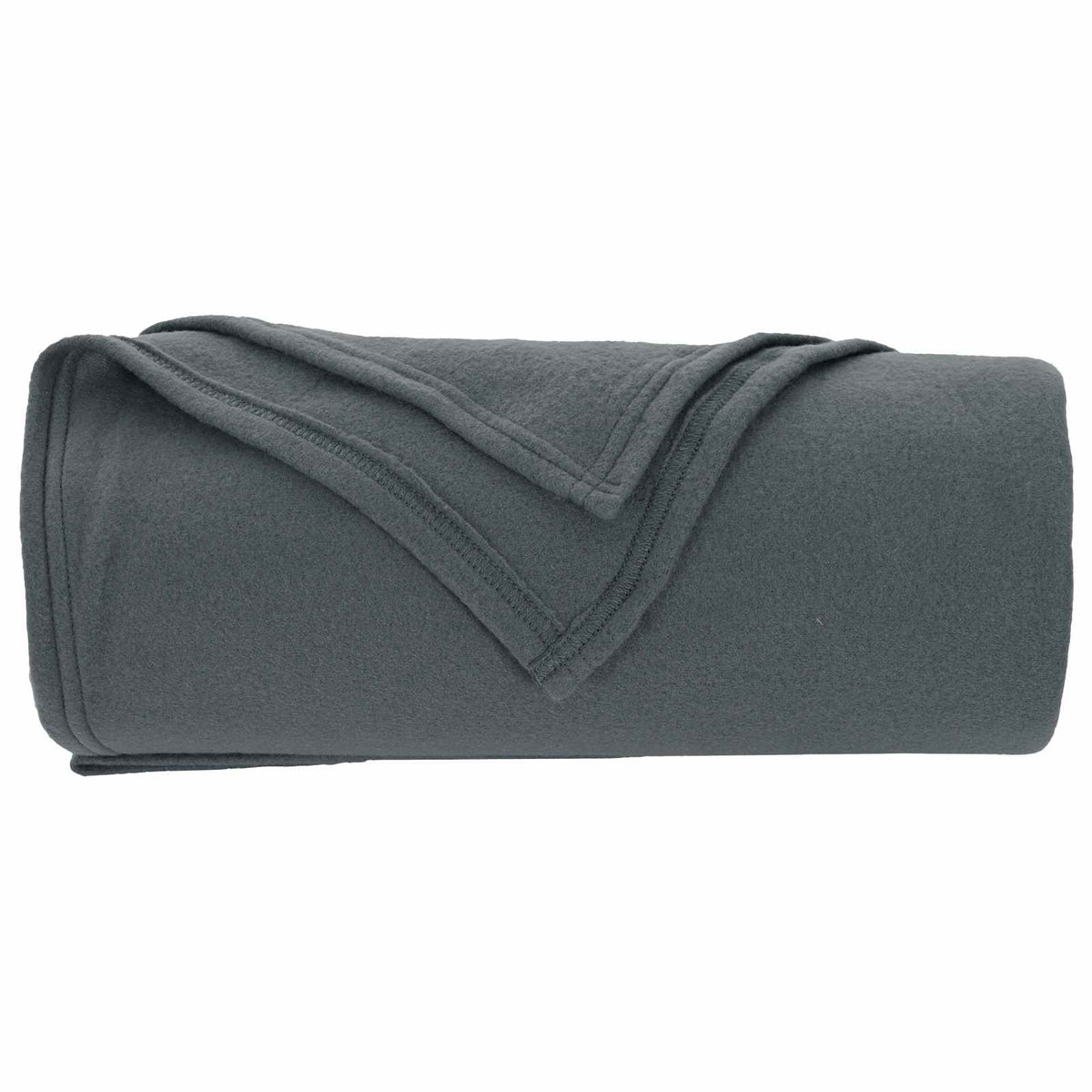 vidaXL Throw Blankets 6 pcs Dark Grey 170 x 130 cm 1.86 kg Fleece 5