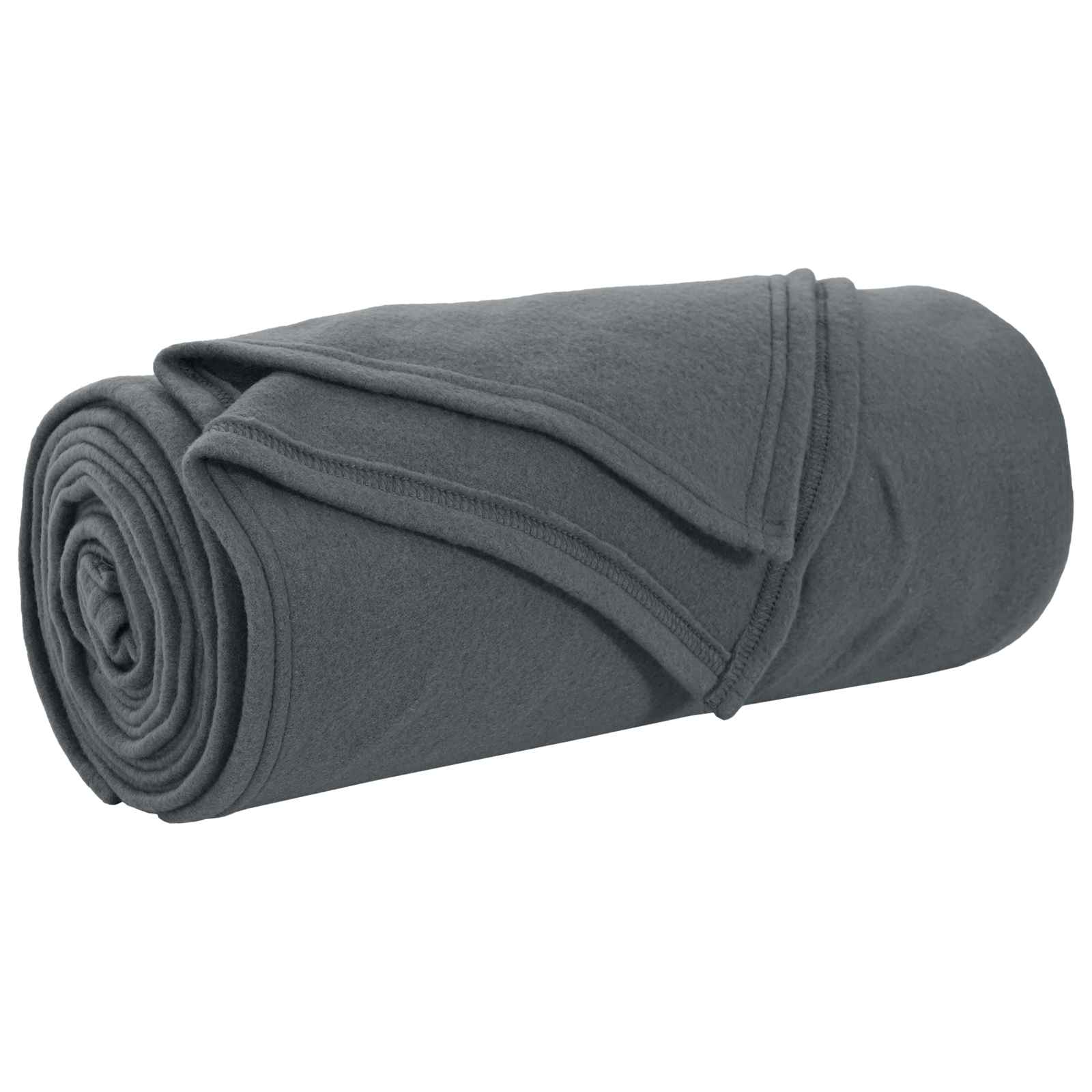 vidaXL Throw Blankets 6 pcs Dark Grey 200 x 150 cm 2.61 kg Fleece 4