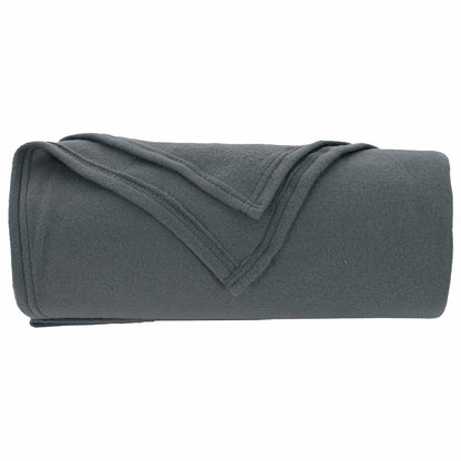 vidaXL Throw Blankets 6 pcs Dark Grey 200 x 150 cm 2.61 kg Fleece 5