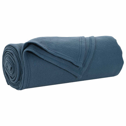 vidaXL Throw Blankets 6 pcs Navy Blue 200 x 150 cm 2.52 kg Fleece 4