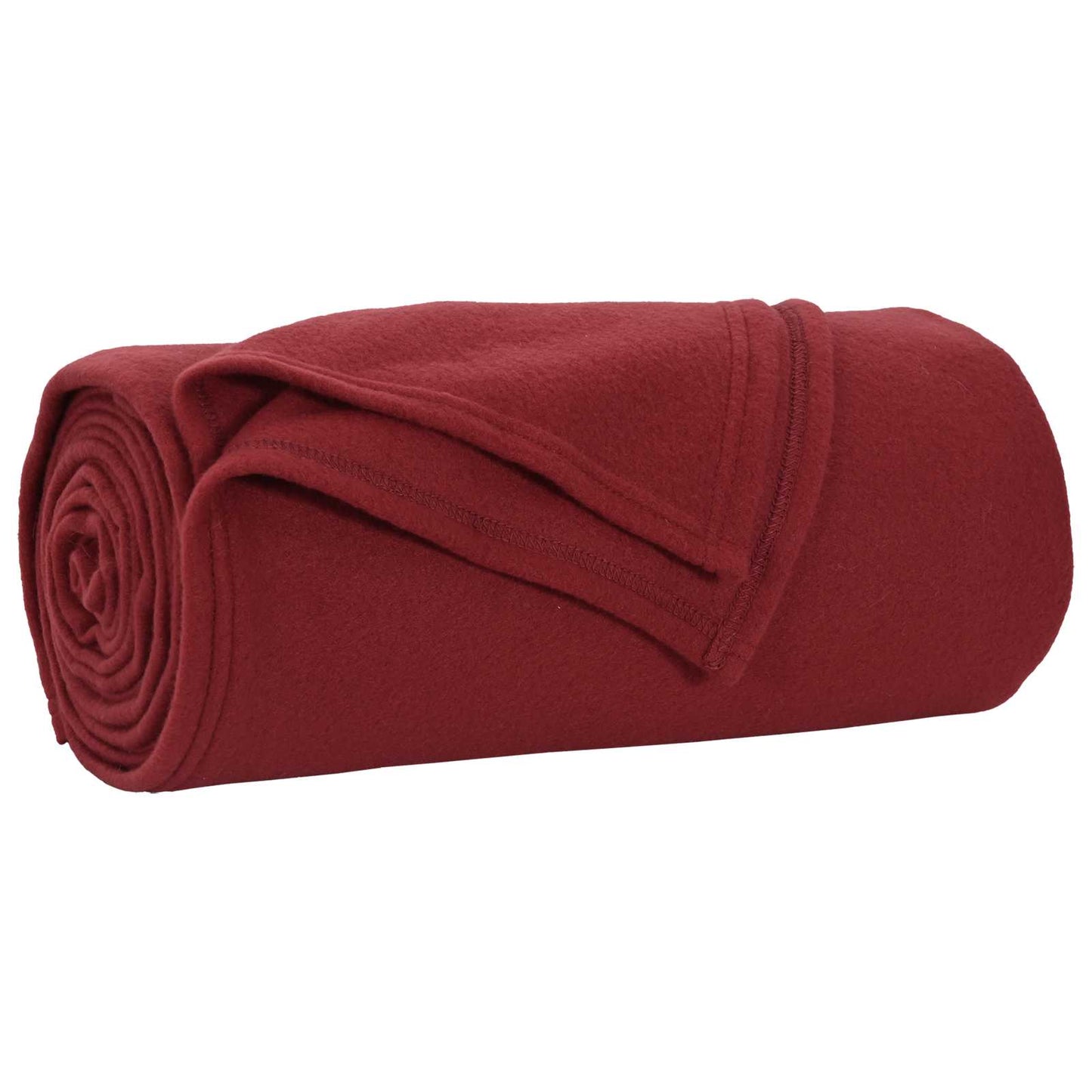 vidaXL Throw Blankets 6 pcs Bordeaux Red 200 x 150 cm 2.52 kg Fleece 4