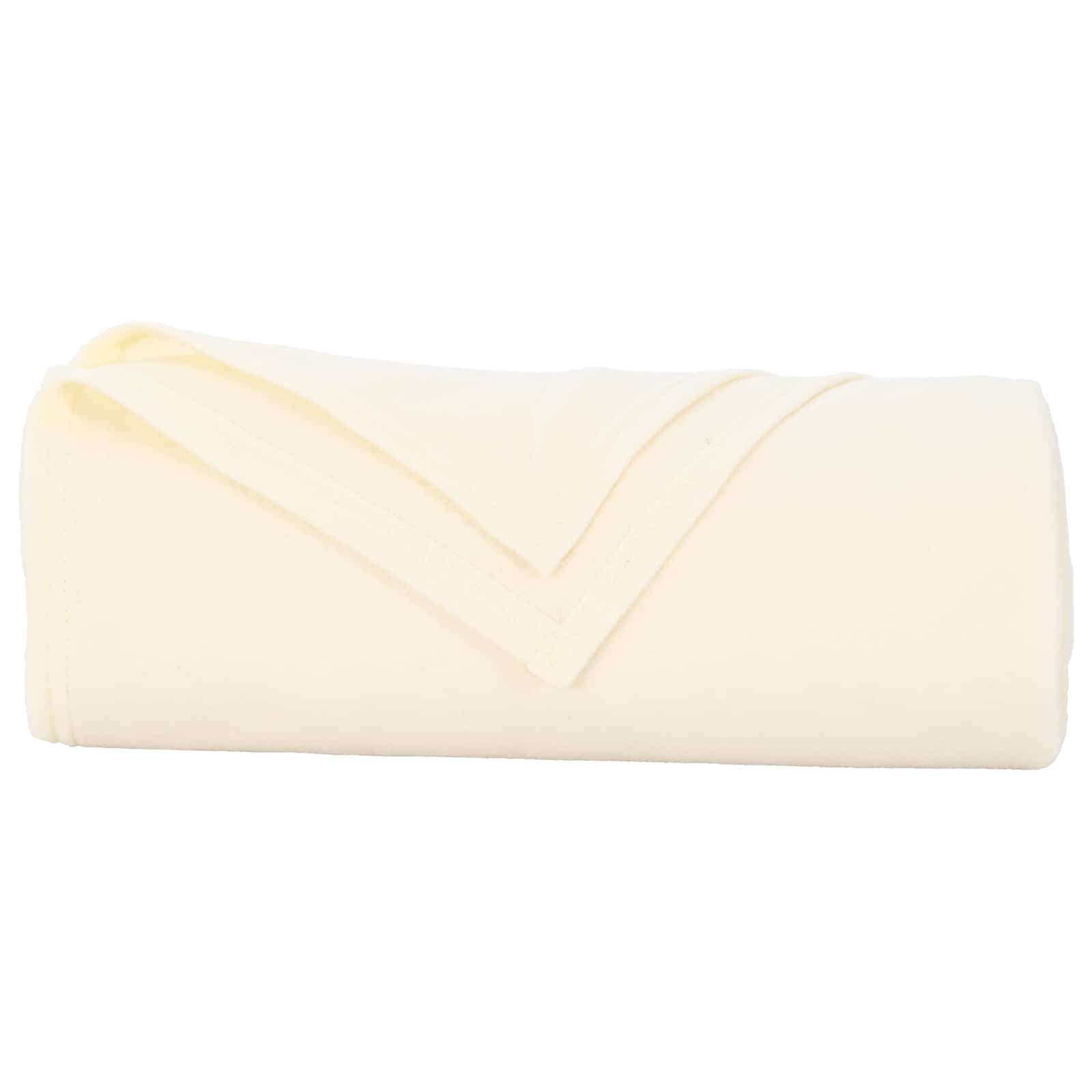 vidaXL Throw Blankets 6 pcs Cream 200 x 150 cm 2.61 kg Fleece 5