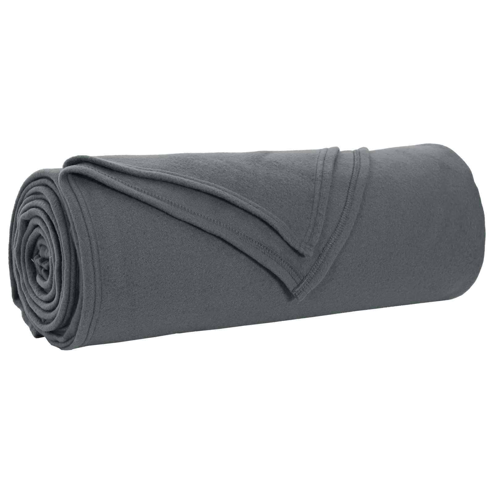 vidaXL Throw Blanket Dark Grey 350 x 270 cm 1.3 kg Fleece 2