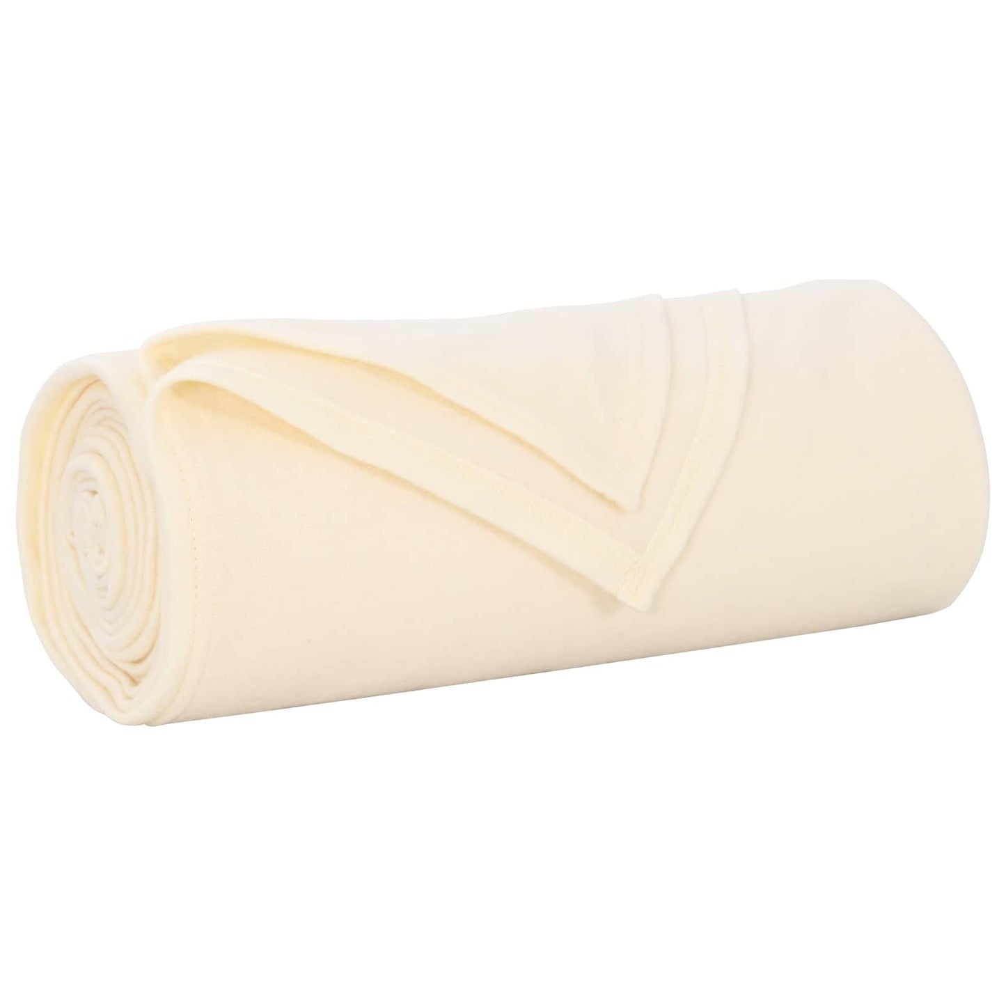 vidaXL Throw Blankets 6 pcs Cream 210 x 140 cm 2.48 kg Fleece 4