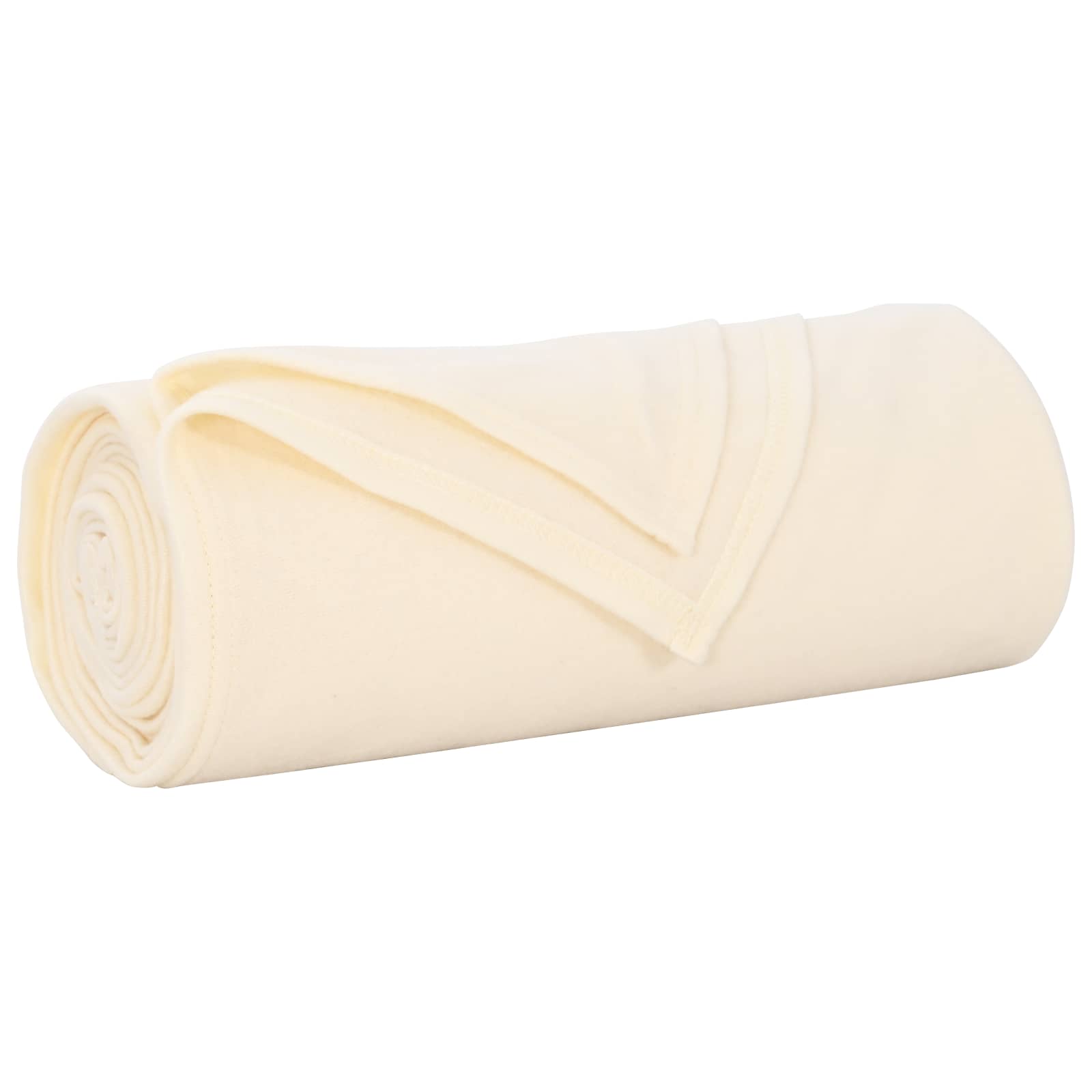 vidaXL Throw Blankets 6 pcs Cream 210 x 140 cm 2.48 kg Fleece 4