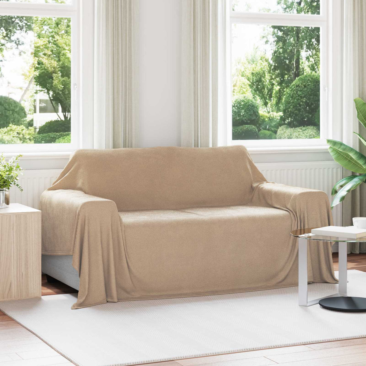 vidaXL Throw Blankets 350 x 270 cm 8.09 kg Fleece 6 pcs