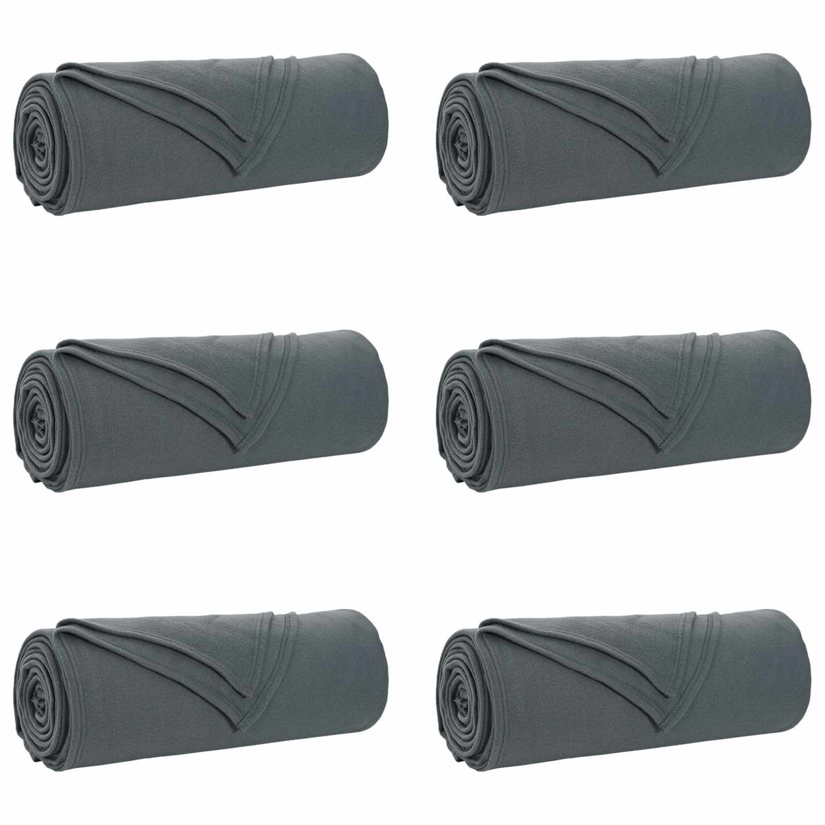 Throw Blankets 350 x 270 cm 8.09 kg Fleece 6 Dark grey