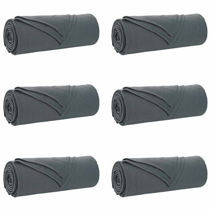 Throw Blankets 350 x 270 cm 8.09 kg Fleece 6 Dark grey