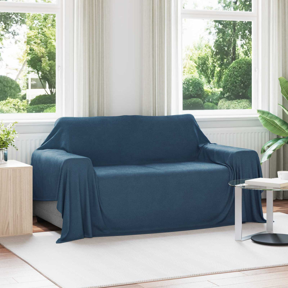 vidaXL Throw Blankets 350 x 270 cm 8.09 kg Fleece 6 pcs