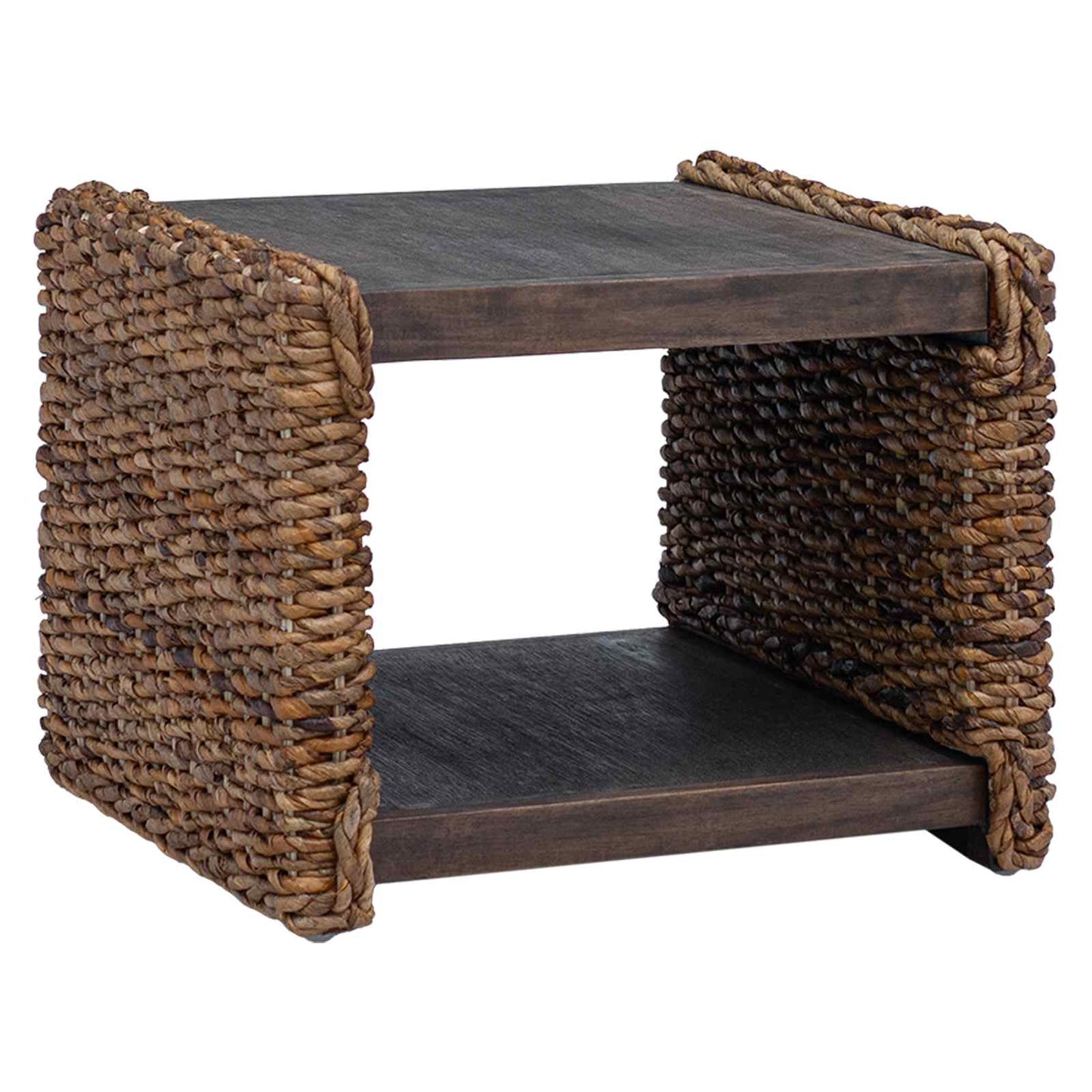 vidaXL Coffee Table Natural 45 x 45 x 45 cm Solid Mahogany Wood 2