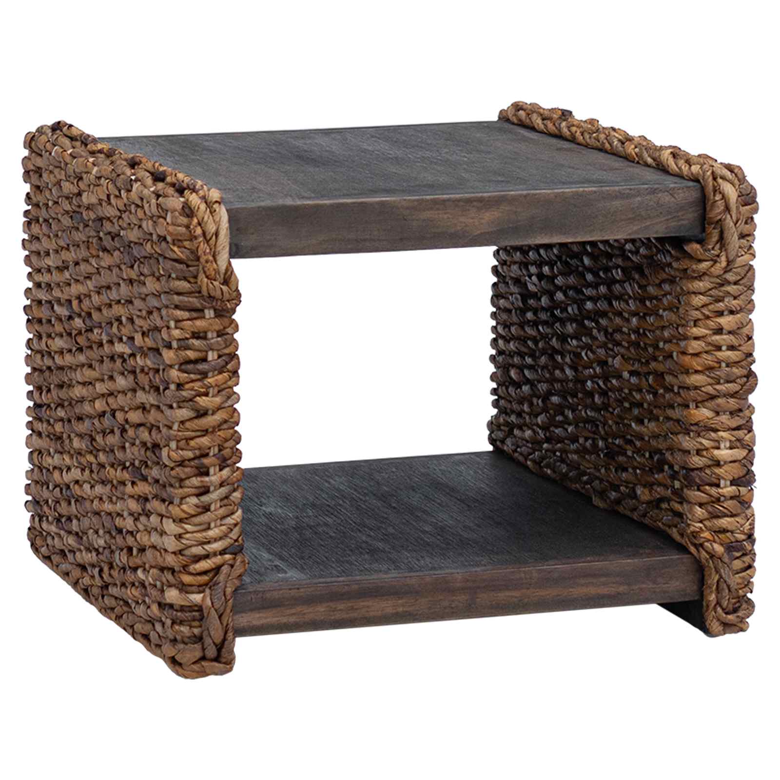 vidaXL Coffee Table Natural 45 x 45 x 45 cm Solid Mahogany Wood 6
