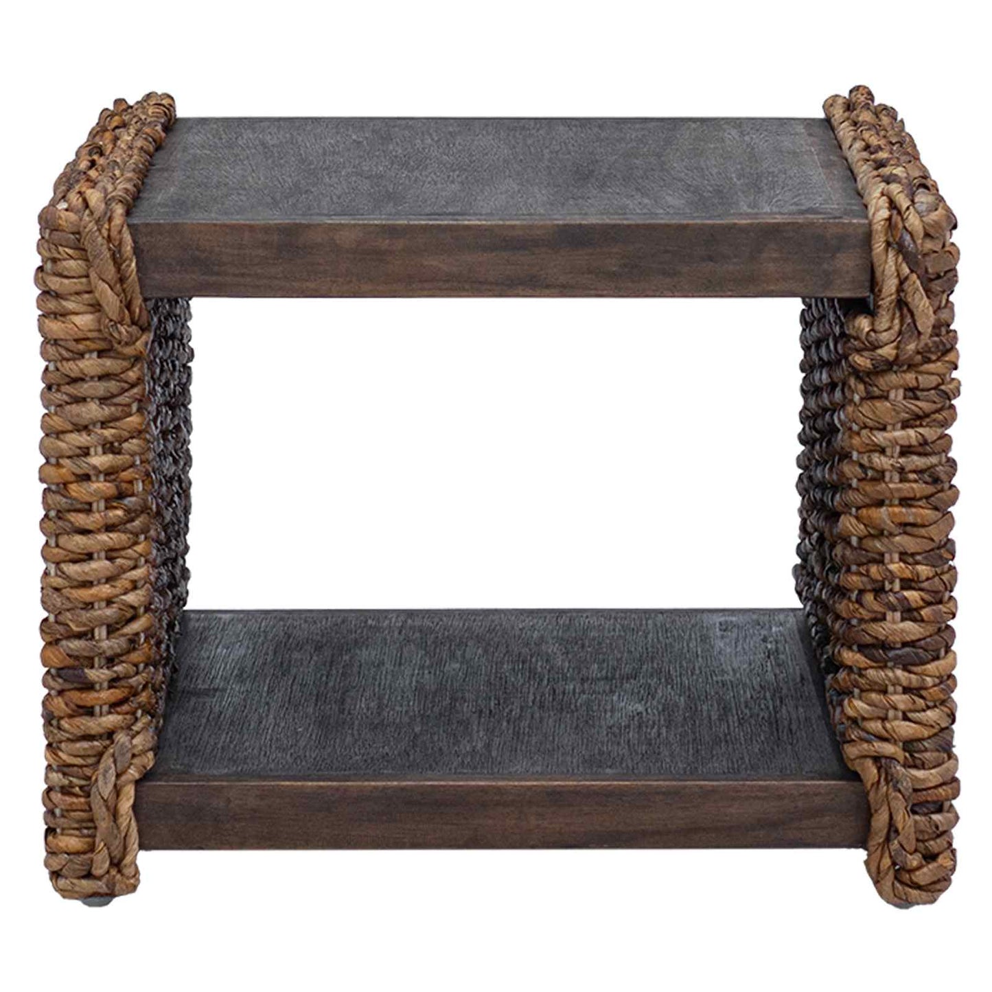 vidaXL Coffee Table Natural 45 x 45 x 45 cm Solid Mahogany Wood 4