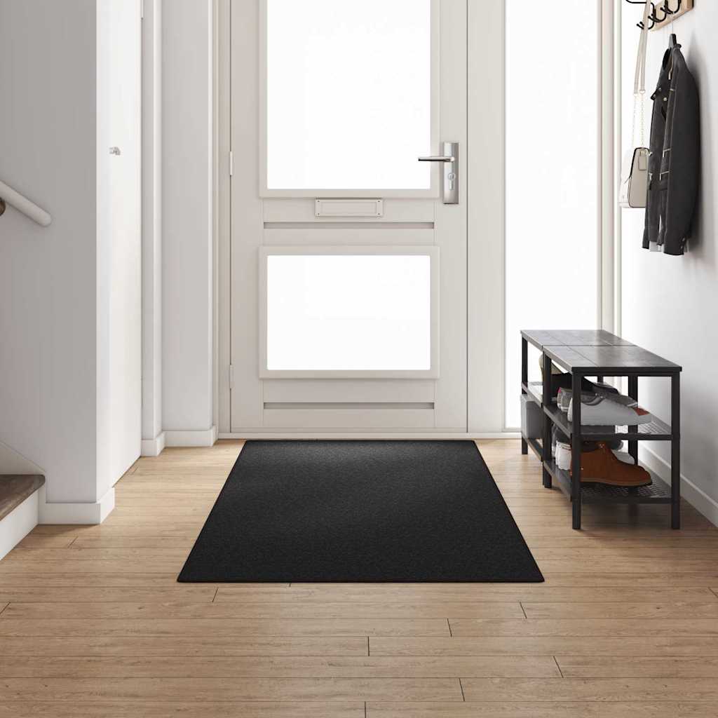 vidaXL Carpet Runner Anthracite 100 x 300 cm 100% Polypropylene 1