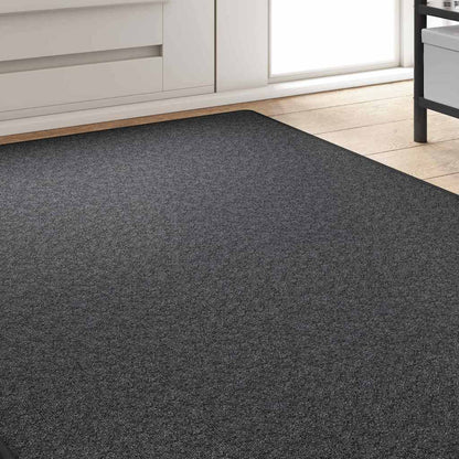 vidaXL Carpet Runner Dark Grey 100 x 300 cm 100% Polypropylene 3