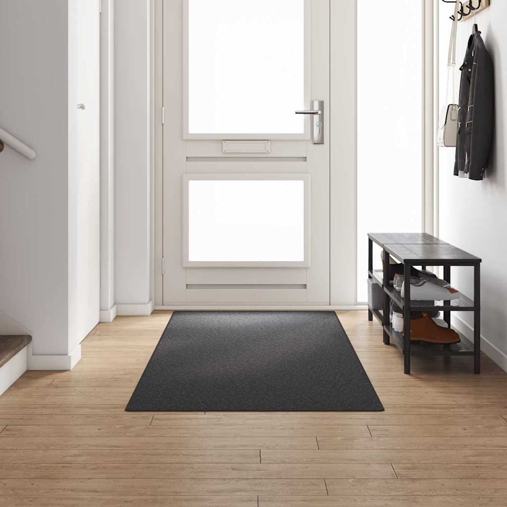 vidaXL Carpet Runner Dark Grey 100 x 300 cm 100% Polypropylene 1
