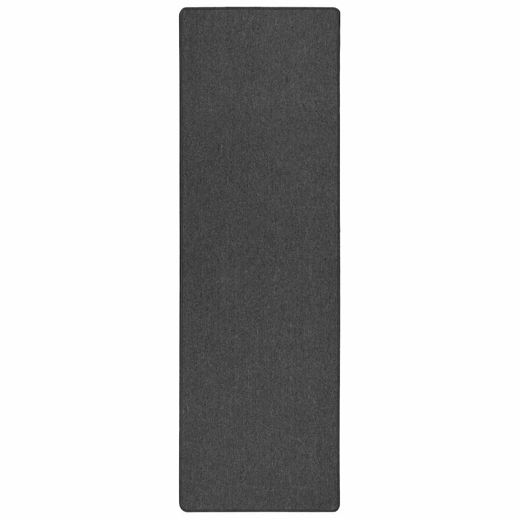 vidaXL Carpet Runner Dark Grey 100 x 300 cm 100% Polypropylene 2