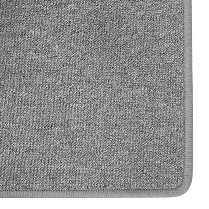 vidaXL Carpet Runner Light Grey 80 x 500 cm 100% Polypropylene 4