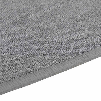vidaXL Carpet Runner Light Grey 80 x 500 cm 100% Polypropylene 6
