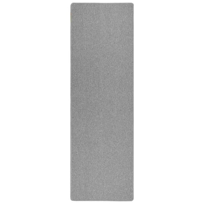 vidaXL Carpet Runner Light Grey 80 x 500 cm 100% Polypropylene 2