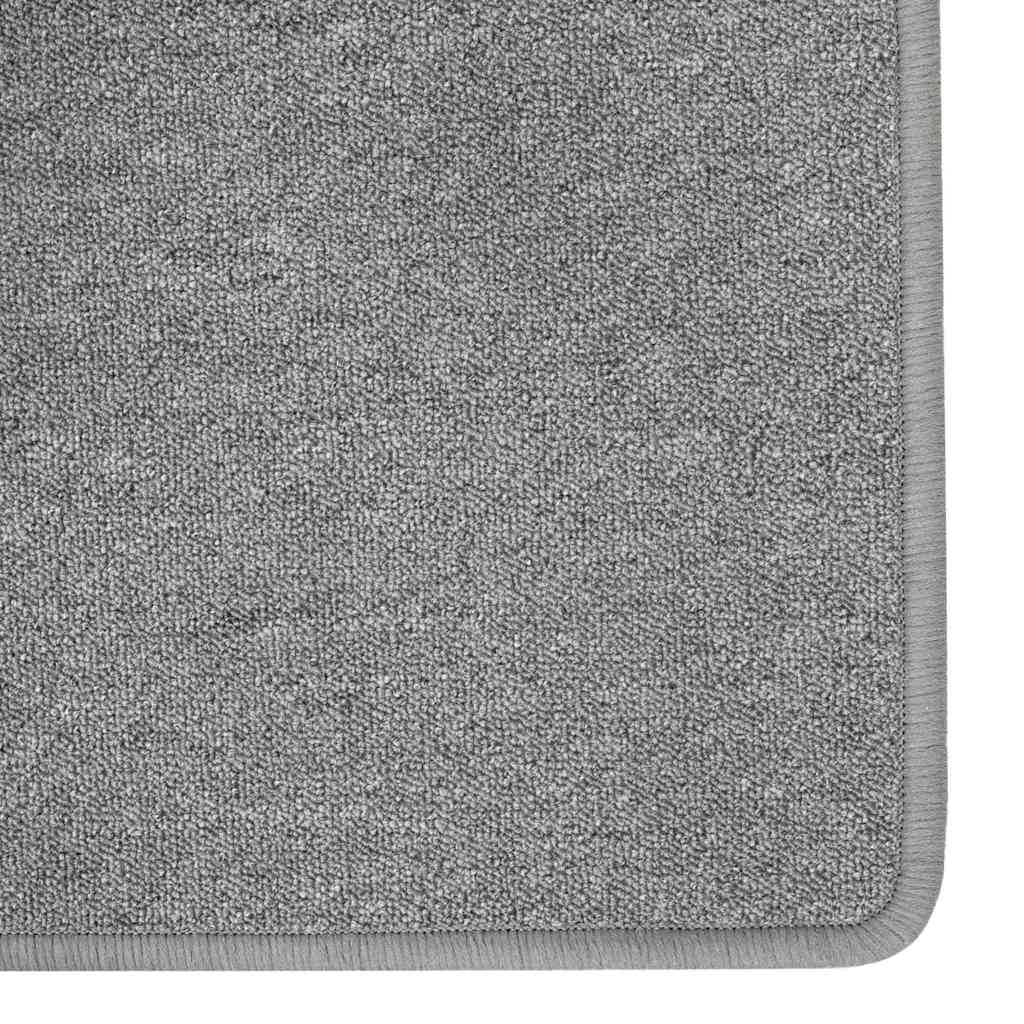 vidaXL Carpet Runner Light Grey 100 x 300 cm 100% Polypropylene 4