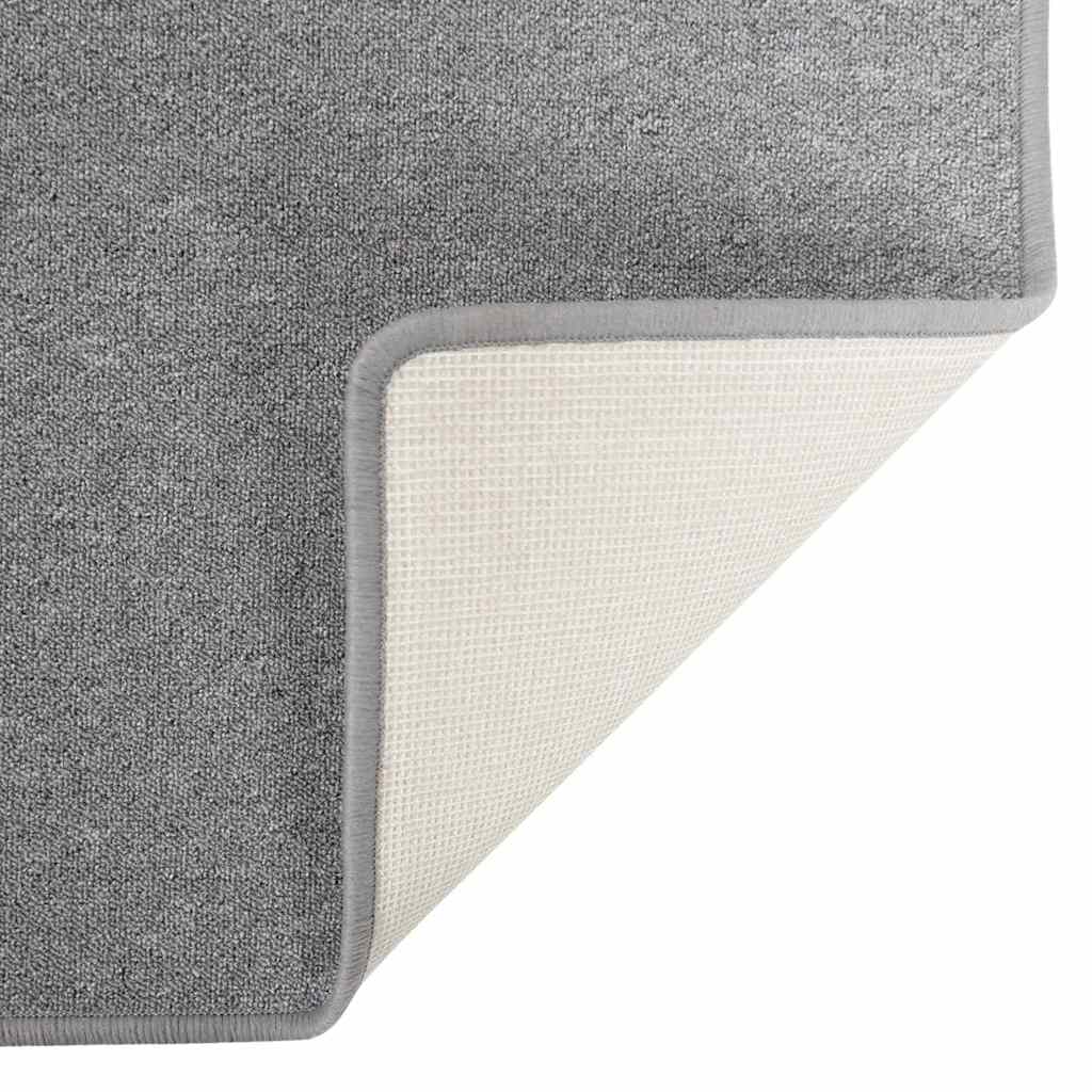 vidaXL Carpet Runner Light Grey 100 x 300 cm 100% Polypropylene 5