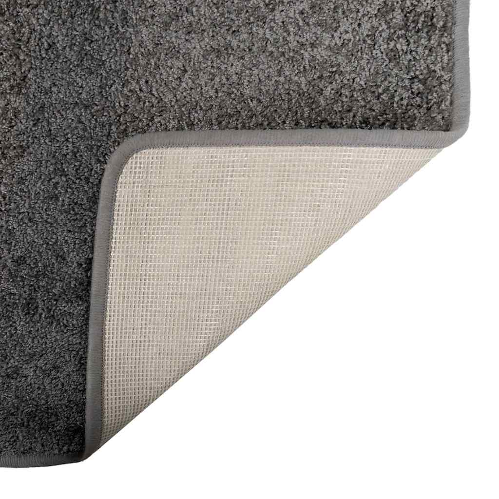 vidaXL Carpet Runner Grey 100 x 250 cm 100% Polypropylene Tuft 4