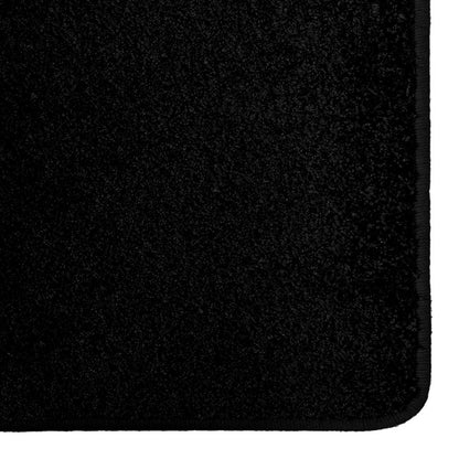 vidaXL Carpet Runner Black 80 x 400 cm 100% Polypropylene Tuft 3
